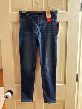 Girls Levi’s Pull-on Skinny Jeggings and Cat & Jack Pink Cargo Joggers Bundle